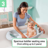 Ingenuity Comfy Clean Deluxe Newborn to Toddler Bather