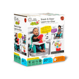 Baby Einstein Farm Explorers Snack & Steer Learn-to-Dine Feeding Seat, Ages 6-36 months