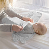 SwaddleMe by Ingenuity Original Swaddle, Size Preemie, 0-2 months, 1pk (Ivory)