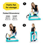 Baby Einstein 3-in-1 Discover More Developmental Activity Walker, Ages 6+ Months