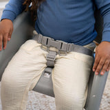 Trio Foldaway 6-in-1 High Chair in Endless Blooms with adjustable footrest and removable tray.