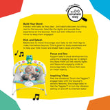 Baby Einstein Ocean Explorers Kick to It Neptune Musical Bouncer, for Babies Ages 0-6 Months