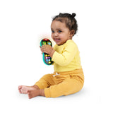 Bright Starts My First Remote Interactive Baby Toy, Light-Up Pretend TV Remote with 50+ Songs Sounds & Melodies, Unisex, 3M+