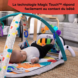 Baby Einstein Kickin' Tunes Music & Language Discovery Gym & Take Along Musical Baby Toy, Ages 0+ Months