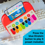 Baby Einstein Cal’s First Melodies Magic Touch Piano Wooden Musical Baby Toy