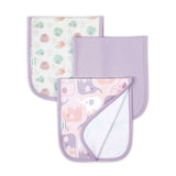 Ingenuity Easy Eater 3-Pack Soft Absorbent 100% Cotton Terry Baby Burp Cloth  - Grazy