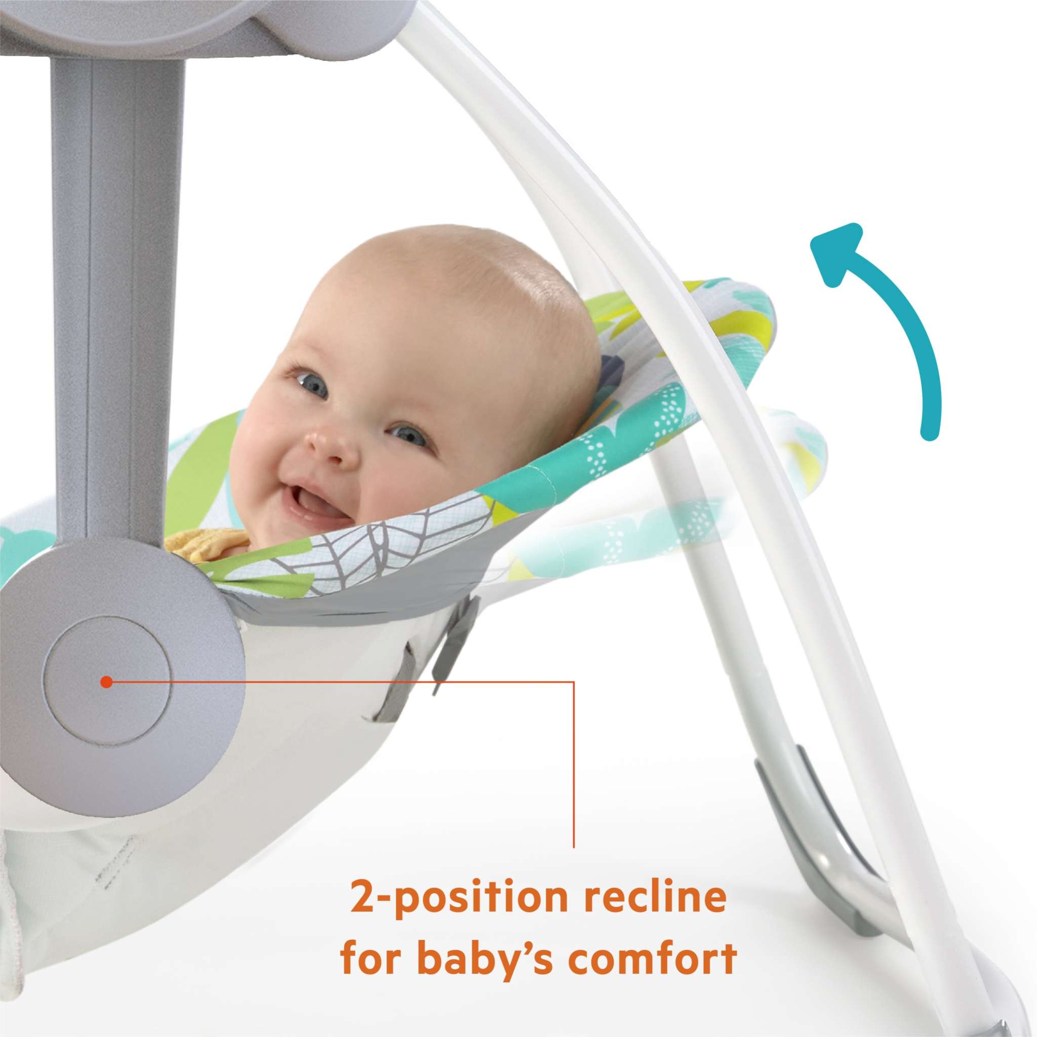 Rainforest Vibes Portable Swing | Portable Baby Swing