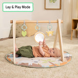 Ingenuity Wonder & Wood Wooden Toy Arch & Play Mat