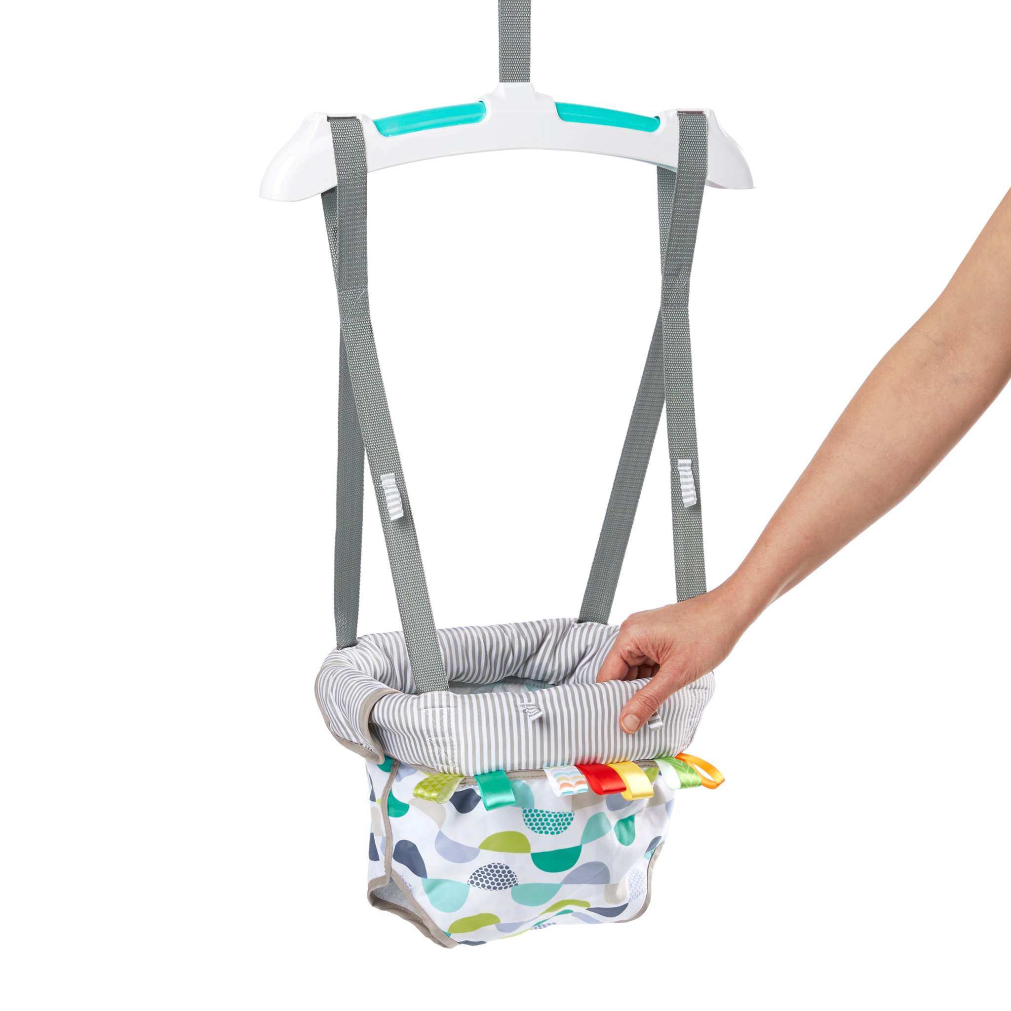 Bright Starts Playful Parade baby door jumper no tools required