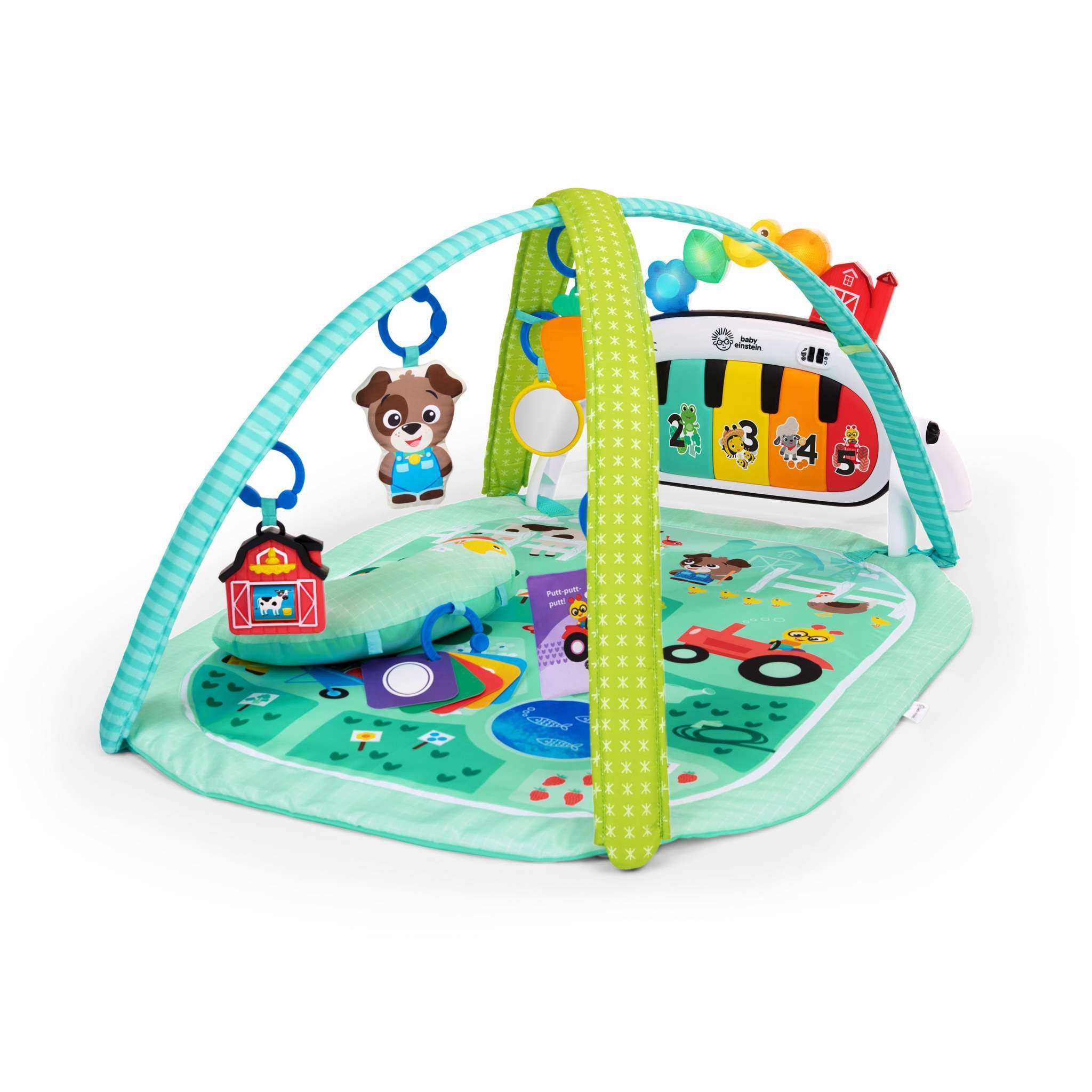 Baby Einstein 4-in-1 Kickin’ Tunes Music and Language Discovery Gym for babies