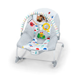 Baby Einstein Dean’s Discovery Spot musical infant to toddler rocker with toys