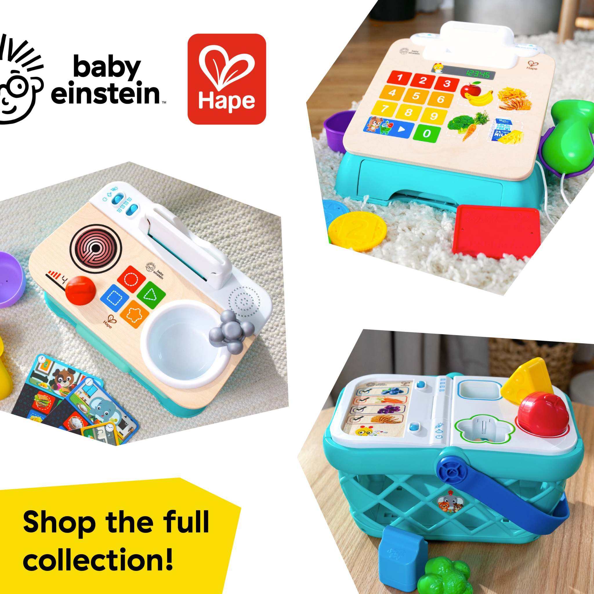 Baby Einstein Hape Magic Touch Kitchen pretend play toy for babies