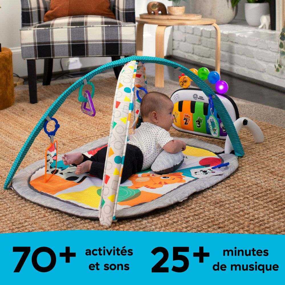 Baby Einstein Kickin' Tunes music and language discovery gym with take along musical toy