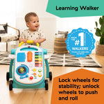 Baby Einstein Musical Mix ‘N Roll 4-in-1 baby walker and activity table