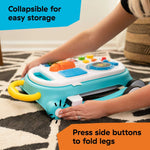 Baby Einstein Musical Mix ‘N Roll 4-in-1 baby walker and activity table with music and lights