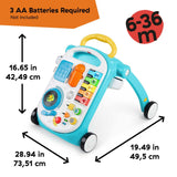 Baby Einstein Musical Mix ‘N Roll 4-in-1 baby walker and activity table with music and lights