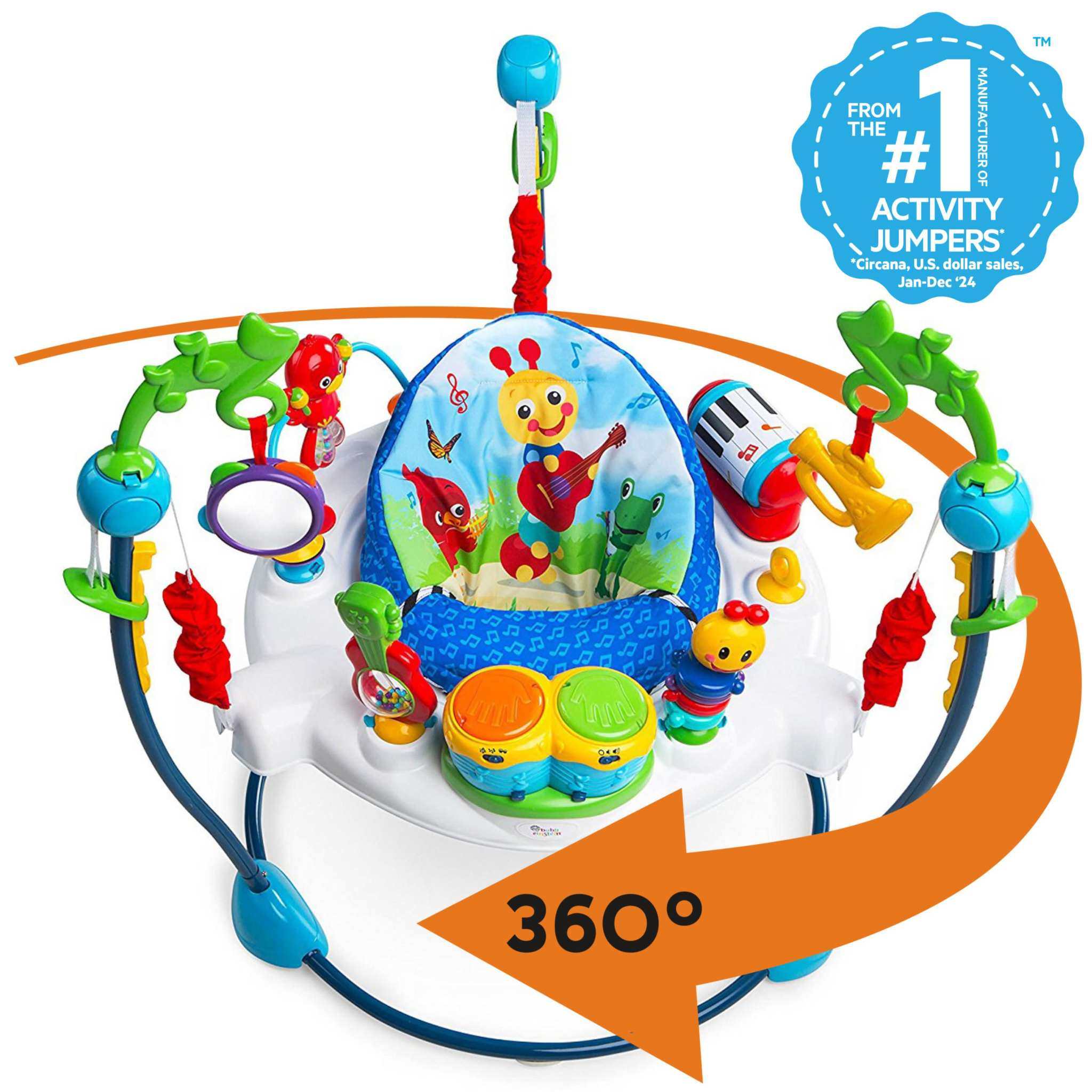 Baby Einstein Neighborhood Symphony musical activity jumper for babies