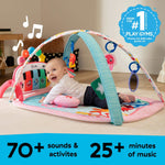 Baby Einstein Ocean Explorers 4-in-1 Kickin’ Tunes Jellyfish Jamboree Music Gym in pink