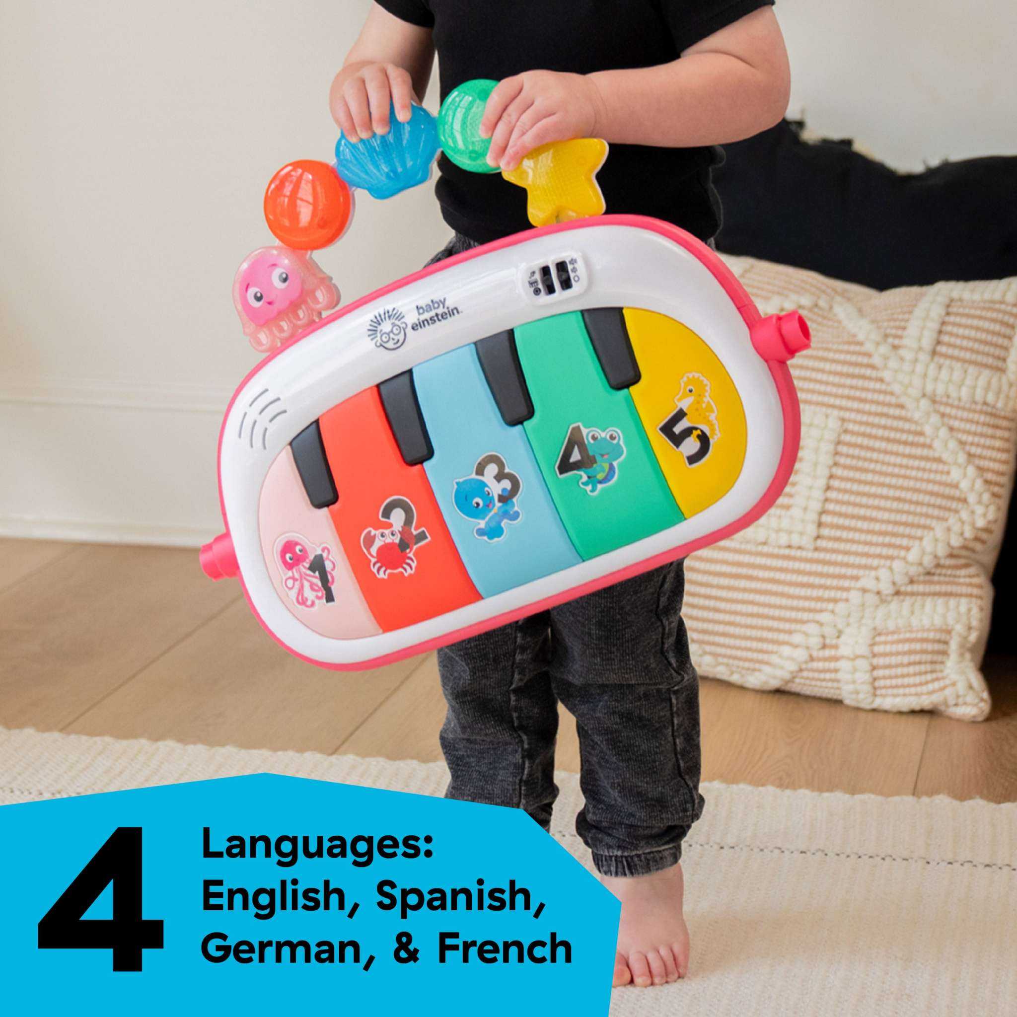 Baby Einstein Ocean Explorers 4-in-1 musical play gym with piano and toys