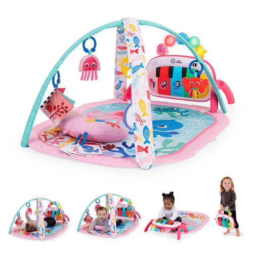 Baby Einstein Ocean Explorers 4-in-1 Kickin’ Tunes Jellyfish Jamboree musical play gym for babies