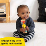 Baby Einstein rolling rainmaker rain stick sensory rattle toy for infants
