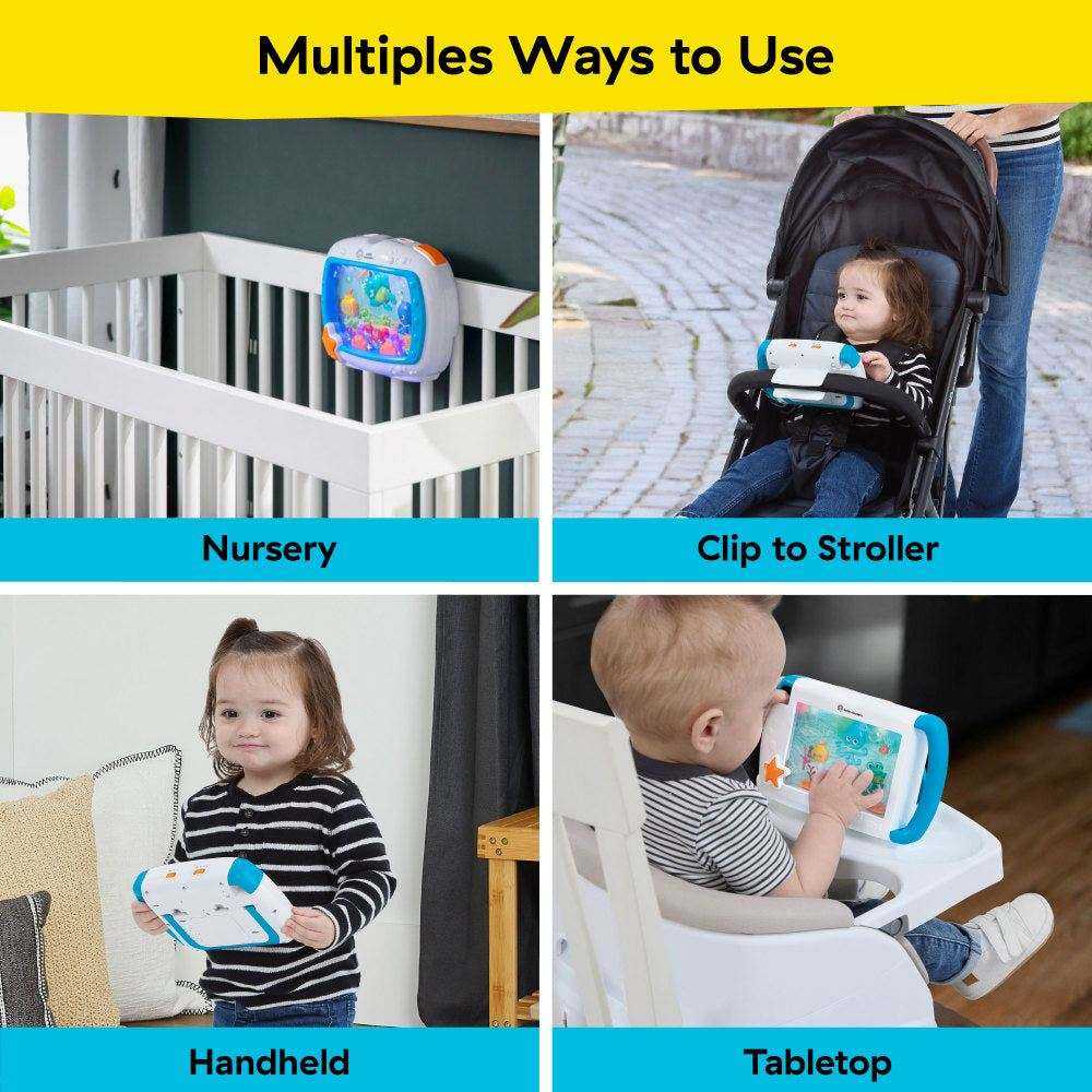 Baby Einstein Sea Dreams Soother bundle with crib and portable sound machines