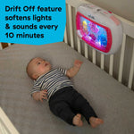 Pink Baby Einstein Sea Dreams Soother crib toy with lights and remote