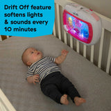 Pink Baby Einstein Sea Dreams Soother crib toy with lights and remote