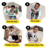 Baby Einstein SuperSeat Touch of Tunes 3-in-1 seat with musical piano and snack tray