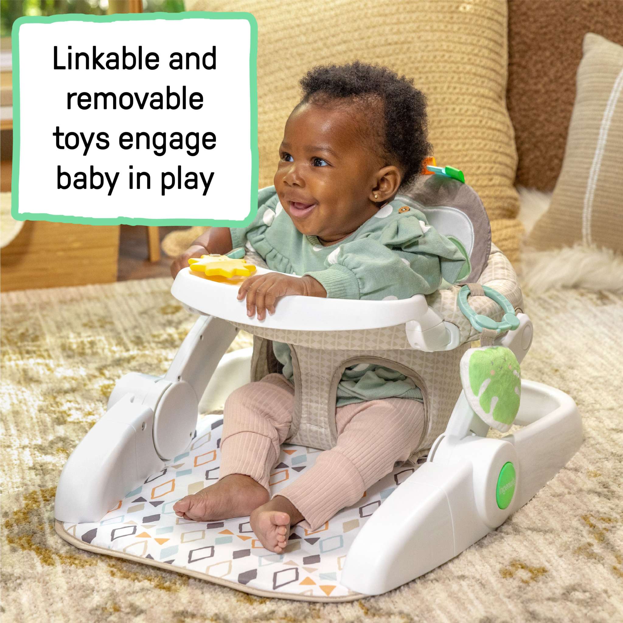 baby in prop spot learn-to-sit - loni