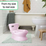 Summer by Ingenuity My Size Potty Pro toddler training potty with realistic flush handle and removable seat topper