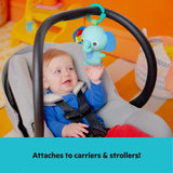 Bright Starts Wild Wiggles FoldAway Activity Gym jungle-themed baby play mat with 5 removable toys and foldable toy bar