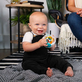 Baby Einstein Grip & Spin Oball Rattle Toy with mirror and BPA free