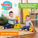 Bright Starts Spin ’n’ Chase Bug Ball Popper Toy with Lights & Music, Unisex, 6M+