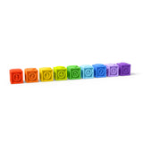 Baby Einstein Opus’s Colorful Learning Gift Set, with Soft Blocks and Sensory Teether, Ages 3+ Months