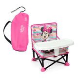 Bright Starts Disney Baby Pop 'N Sit Portable Booster, Minnie Mouse