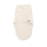 SwaddleMe by Ingenuity Original Muslin Baby Swaddle, 0-3 Months, 7-14 Pounds - Cream