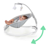 Ingenuity Cuddle Lamb Rocking Seat for newborns with plush toys and soothing vibrations