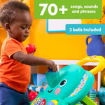 Bright Starts 2-in-1 Ball Play Walker elephant with interactive toys