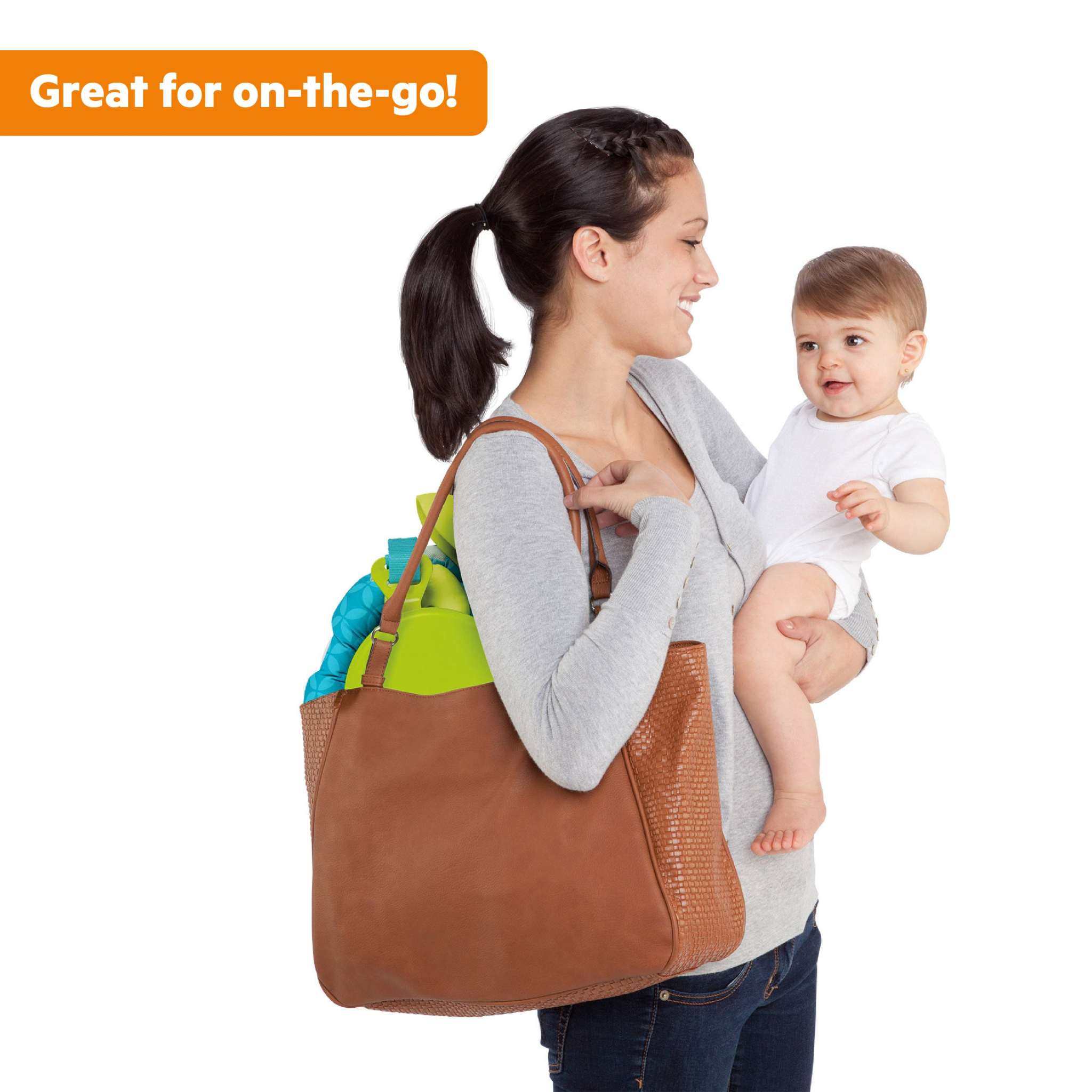 Bright Starts Bounce n Spring deluxe door jumper with toys for babies