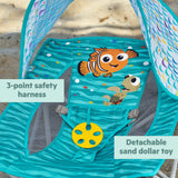 Bright Starts Disney Baby Finding Nemo Pop N Chill Travel Seat blue