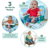 Bright Starts Disney Baby Stitch Pop 'N Sit portable booster seat