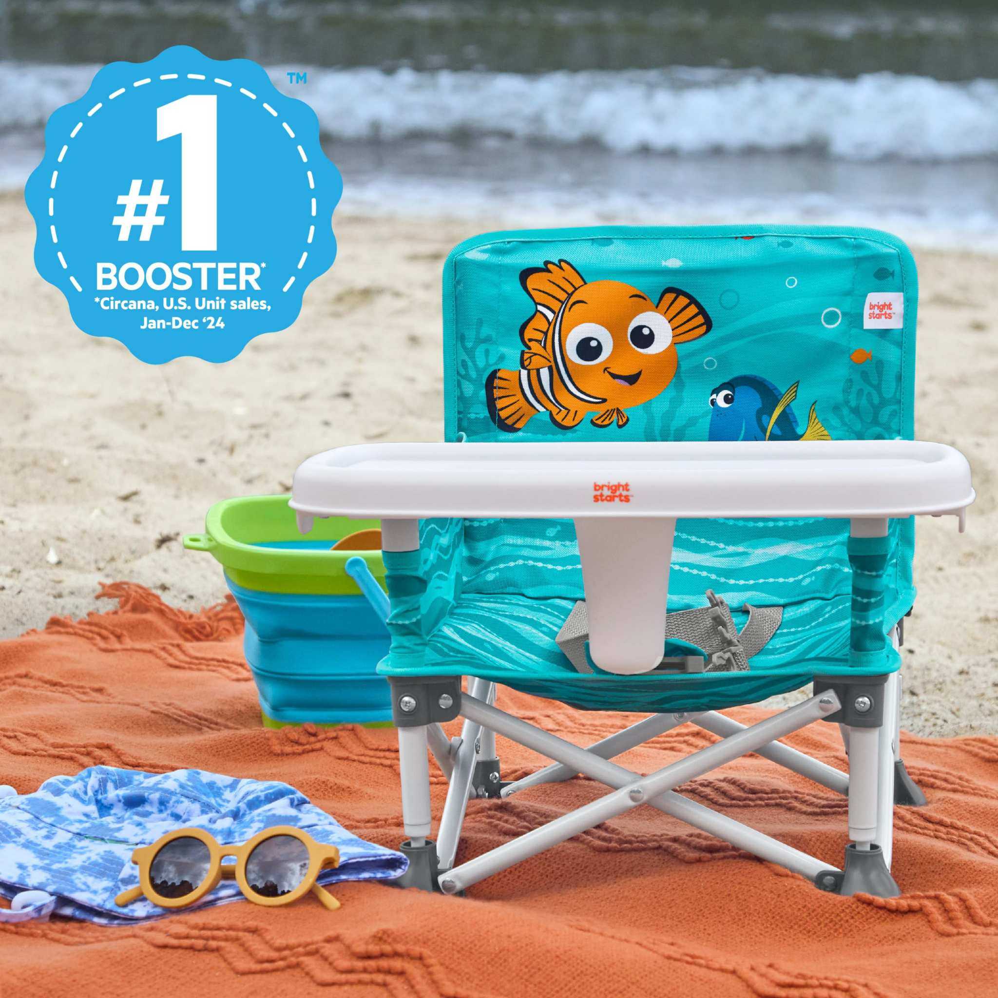 Bright Starts Disney Finding Nemo portable baby booster seat