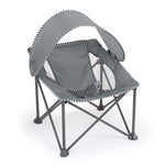 Bright Starts Pop N Chill Travel Seat with canopy and safety harness