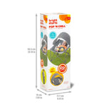 Bright Starts Pop N Chill Travel Seat with canopy and safety harness