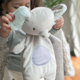 Ingenuity Premium Soft Plush Soothing Bean Bag Lovey, Van the Elephant