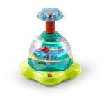 Bright Starts Press & Glow Spinner baby toy with lights and melodies