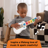 Baby Einstein + Hape Rock & Strum Magic Touch Guitar Toy, Ages 6+ Months