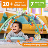 Bright Starts 5-in-1 Your Way Ball Play Baby Activity Gym & Ball Pit, Totally Tropical