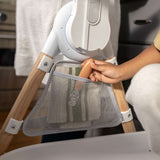 Table-to-Tower 2-in-1 Step Stool toddler kitchen learning tower with adjustable safety rail and activity desk conversion